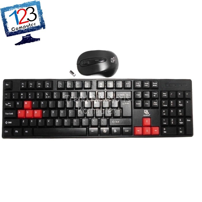 Jual Keyboard + Mouse Wireless Digigear Keyboard Mouse Wireless WK101 ...