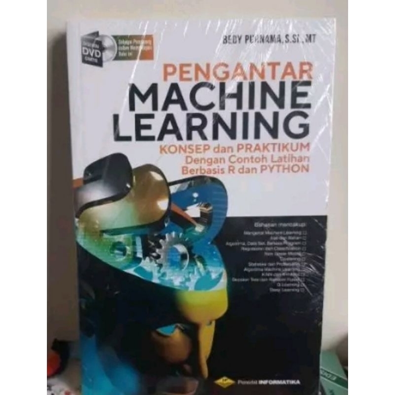 Jual pengantar machine learning konsep dan praktikum dengan contoh ...