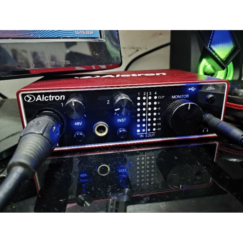 Jual Alctron U24 MKII MK2 Audio Interface Soundcard | Shopee Indonesia