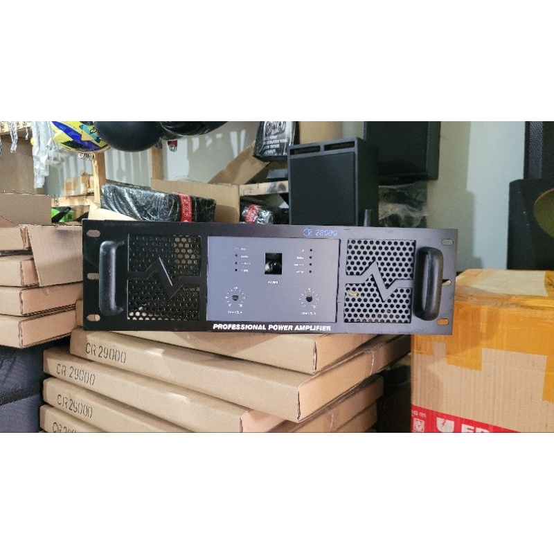 Jual box cr 28000 2 channel box amplifier box power rakitan ampli sound