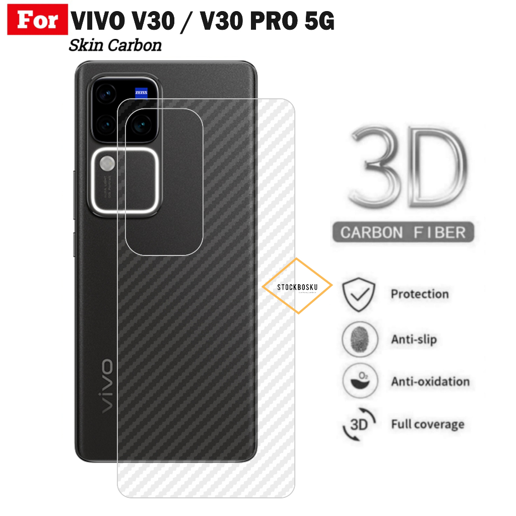 Anti Jamur Vivo V20 Back Skin Jual Skin Carbon Vivo V30 V30e V30