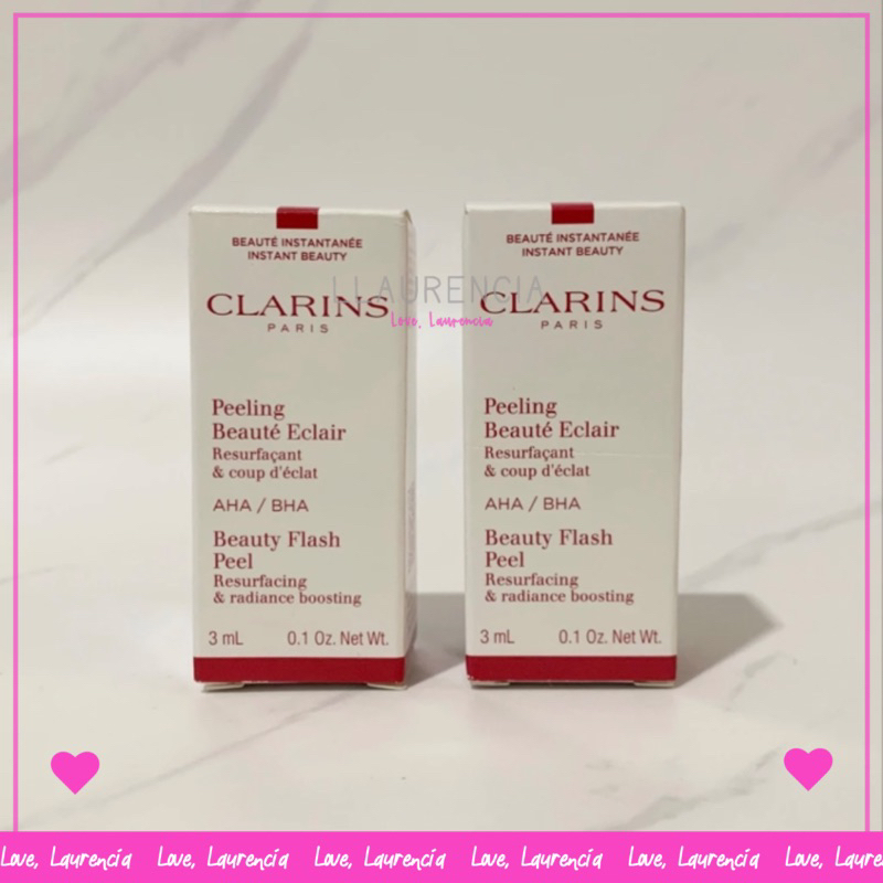 Jual Clarins Beauty Flash Peel with AHA BHA face exfoliator ...