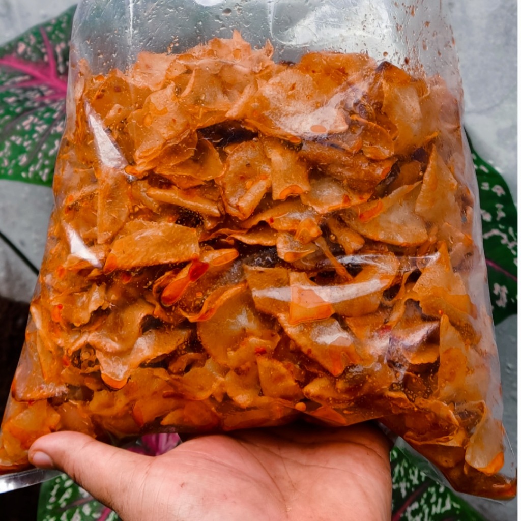 KRIPSET 500gr PEDAS EXTRA