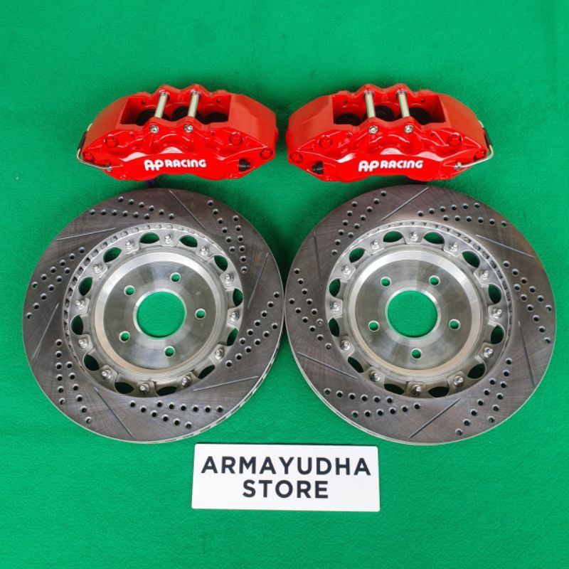 Jual Big Brake kit BBK AP Racing 6pot VW Golf MK5 MK6 Scirocco Tsi R ...