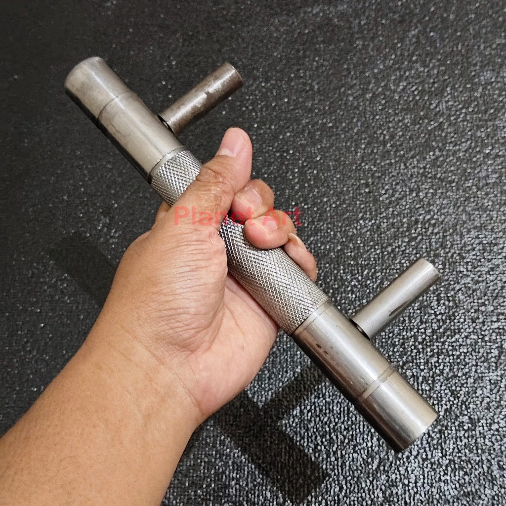 Jual Handle Pipa Pintu Pagar Besi Pipa kartel / Pegangan Pintu Gerbang ...