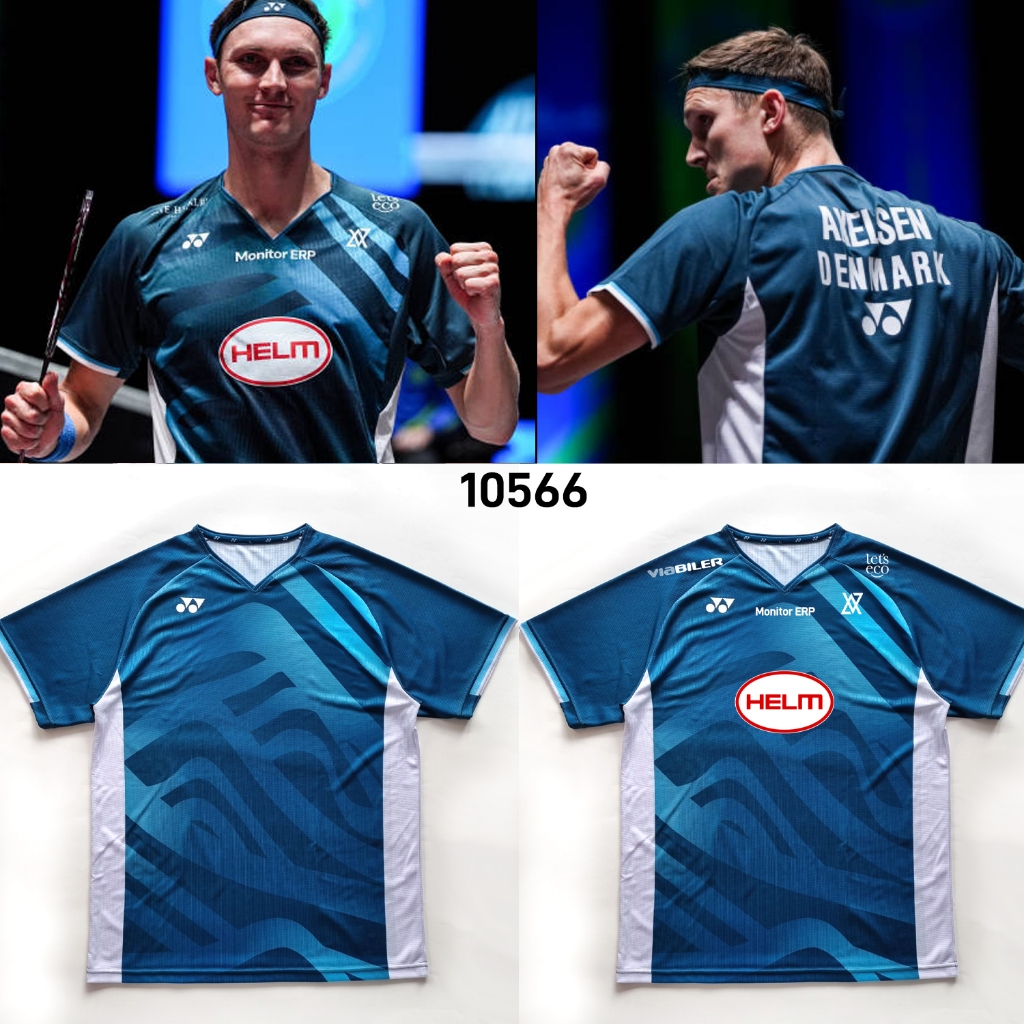 Jual Kaos Jersey Badminton Viktor Axelsen Denmark 10566 All England ...