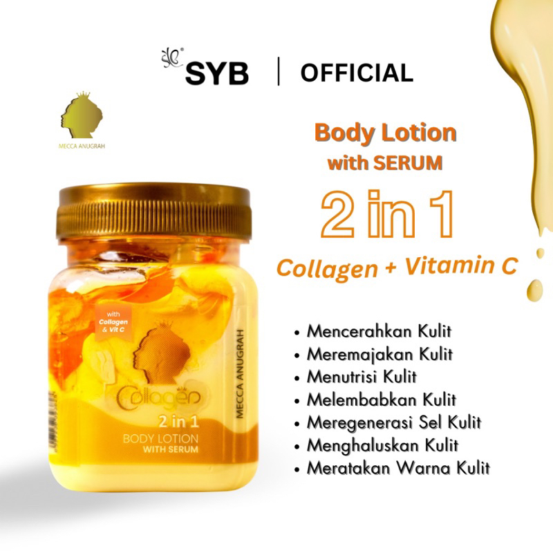 Jual Syb Mecca Anugrah Collagen In Body Lotion With Serum Ml Shopee Indonesia