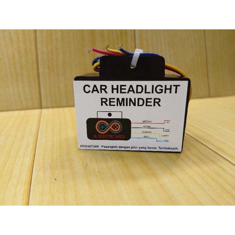 Jual MODUL CAR HEADLIGHT REMINDER BUZZER ALARM PENGINGAT SAKLAR LAMPU