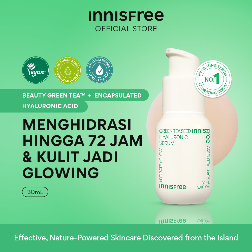 Jual Innisfree Green Tea Seed Hyaluronic Serum 30ml Shopee Indonesia 8107