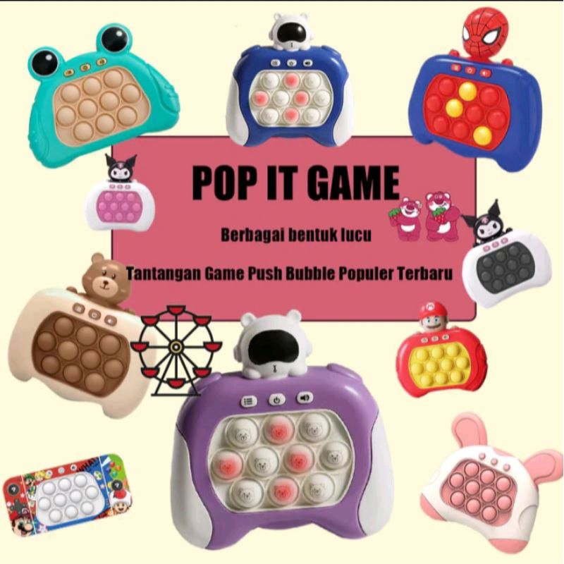 Jual pop it elektrik/ pop it games machine/game pop it music/ pop it ...