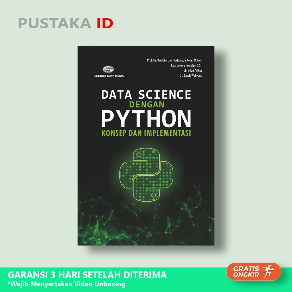 Jual Buku Data Science Dengan Python : Konsep Dan Implementasi ...