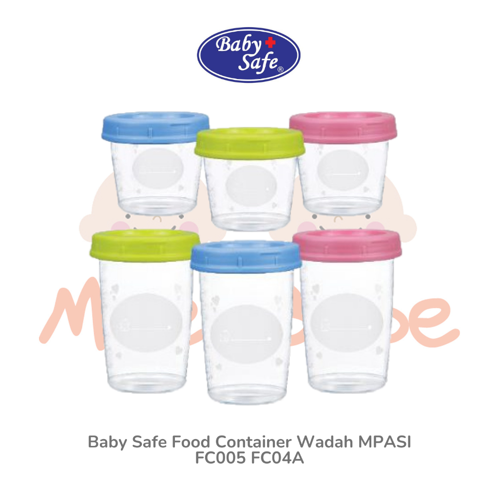 Jual Baby Safe Food Storage Container Wadah Makanan MPASI Anak Bayi Isi ...