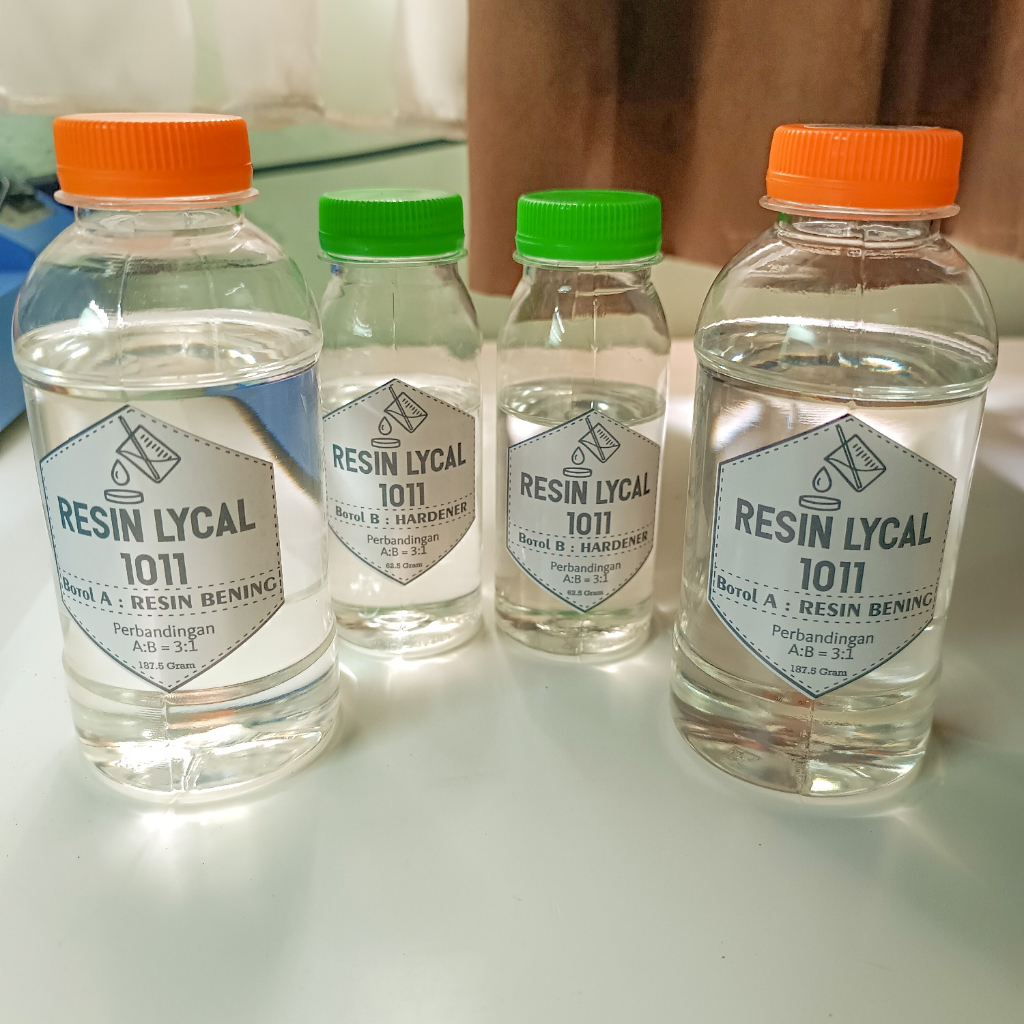 Jual Resin Lycal 1011 Super Bening 250ml Resin Keras 250gram | Shopee ...