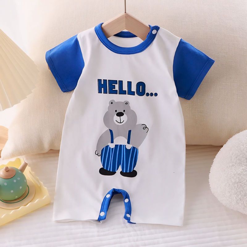 ロンパース・カバーオール liilu kaio romper 12m liilu kaio romper 12m（Buy Cotton Knit Rompers Online at