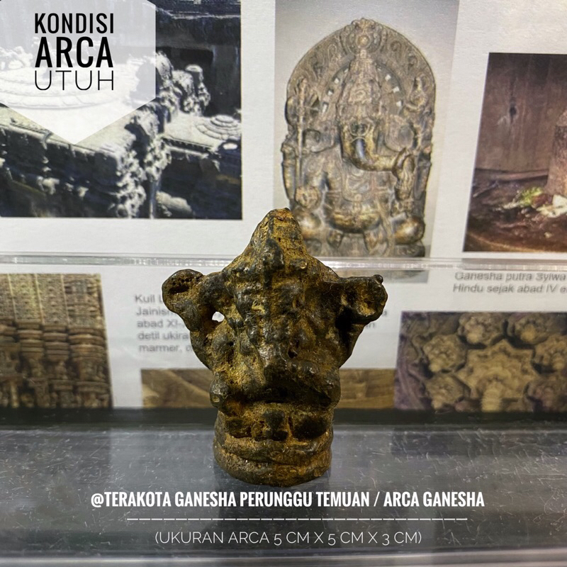 Jual Terakota Ganesha Era Majapahit Temuan C11 atau Arca Perunggu ...