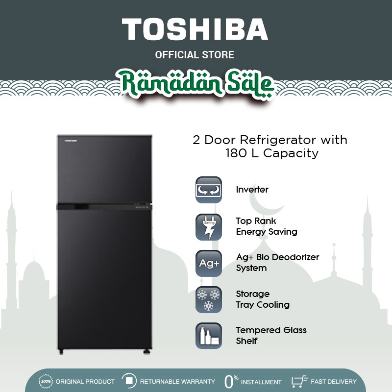 Jual Toshiba Kulkas Pintu Gr B Isp Kapasitas L Non Inverter Refrigerator Two Doors