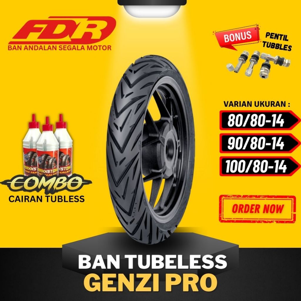 harga ban fdr 80 90 ring 14 tubeless