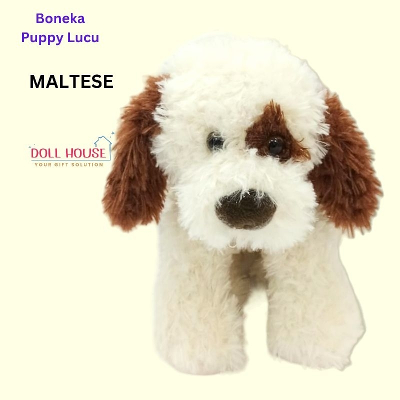 Jual Boneka Anjing Maltese Boneka Doggy Boneka Maltese