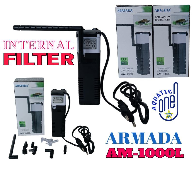 Jual MESIN POMPA INTERNAL FILTER ARMADA AM 1000 L , 1000L waterpump celup aquarium water pump