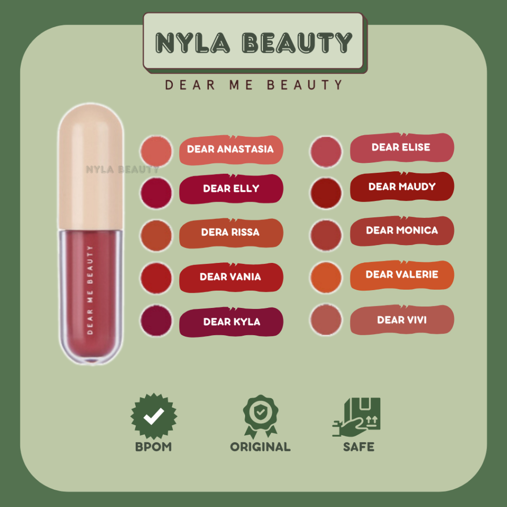 Jual Dear Me Beauty Serum Lip Tint | Shopee Indonesia
