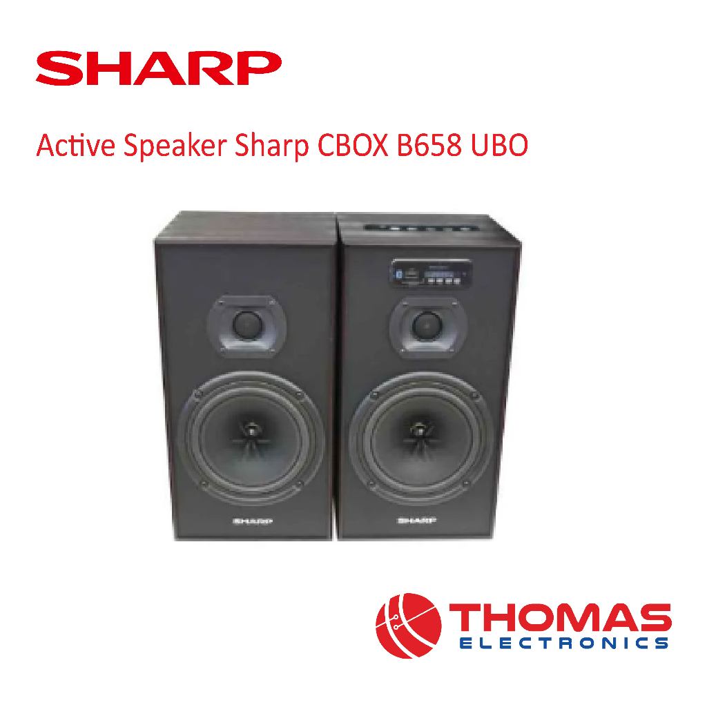 Jual Bluetooth Active Speaker Sharp CBOX B658 B 658 UBO Garansi Resmi ...