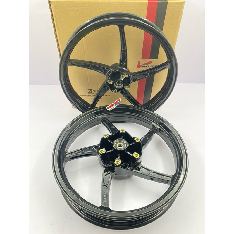 Jual Velg Vrossi Mamba Ninja R Rr Ss Model Oz Black Glosy Shopee Indonesia