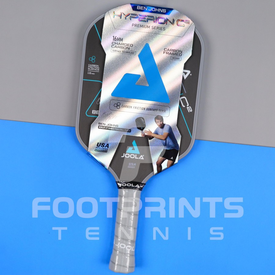 Raquette De Pickleball JOOLA Ben Johns Hyperion C2 - Surface Carbone - Forme Aérodynamique - Poids 218 G - Approuvée USAPA - 2