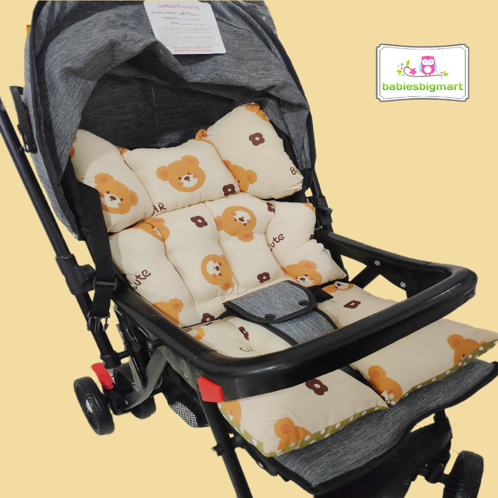 Jual Alas Stroller Bayi Universal 5 Lubang Baby Car Seat Pad Kereta Dorong Shopee Indonesia