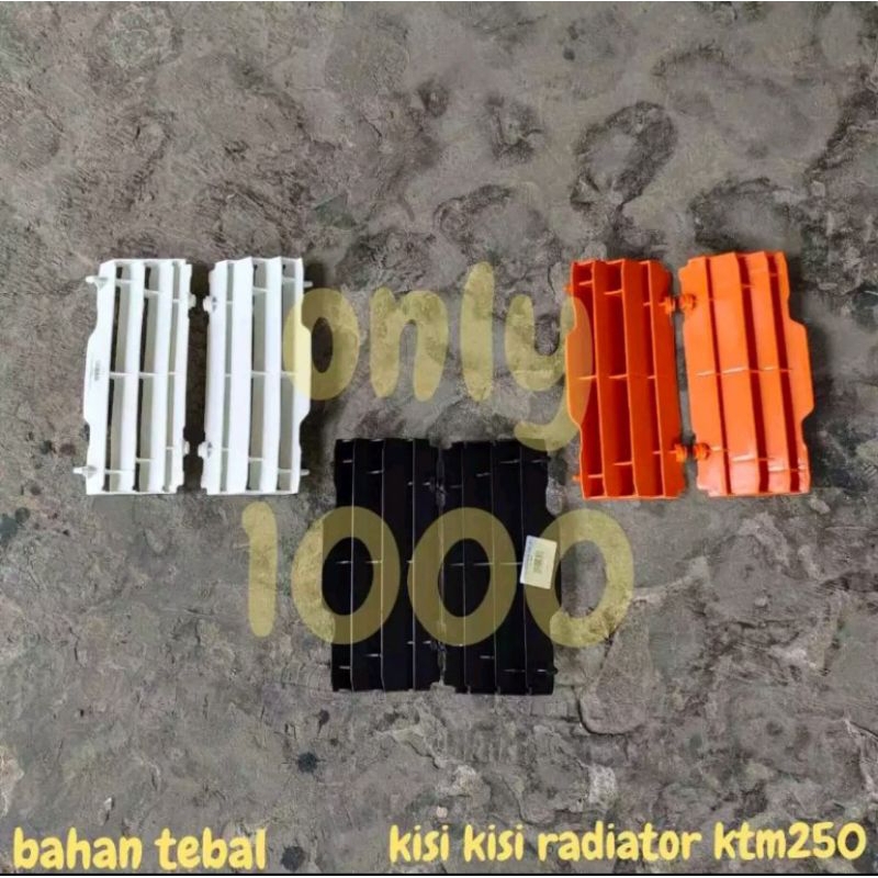 Jual KISI KISI RADIATOR KTM 250 COVER RADIATOR KTM 250 RADIATOR GUARD ...
