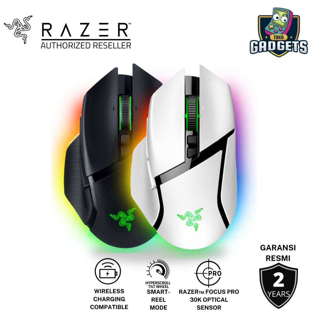 Razer Basilisk V3 Pro Wireless Bluetooth Wired RGB Optical Switch Gaming  Mouse