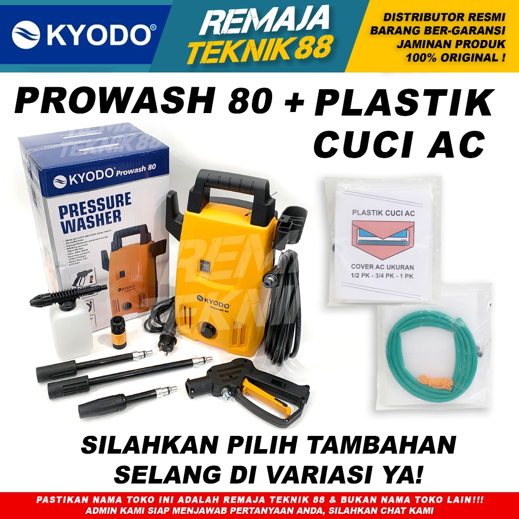 Jual Kyodo Prowash Mesin Cuci Steam Mobil Motor Alat Cuci Ac