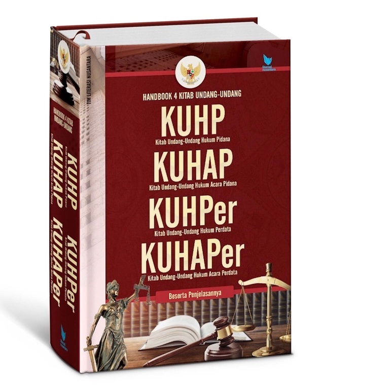 Jual Handbook 4 Kitab Undang Undang KUHP KUHAP KUHPer KUHAPer Beserta ...