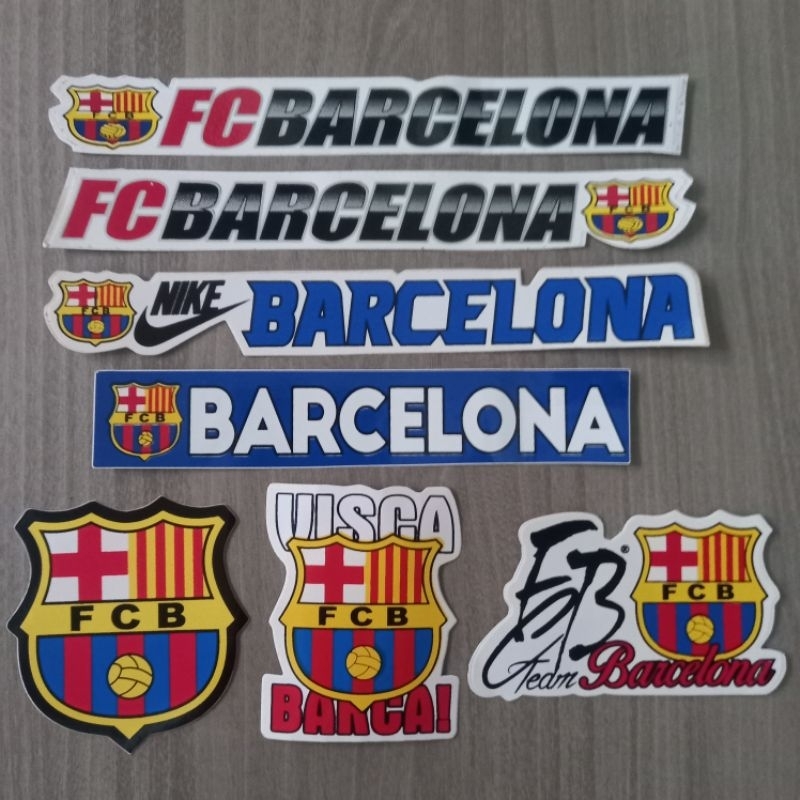 Jual STIKER FC BARCELONA VISCA BARCA VINYL UKURAN KECIL | Shopee Indonesia