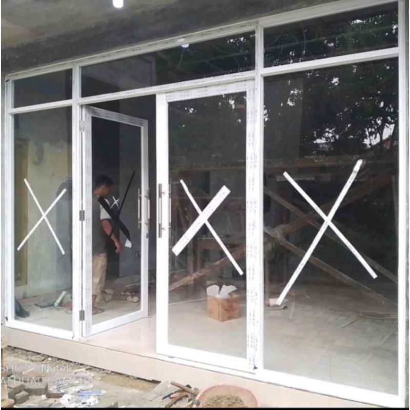 Jual Pintu Kaca Aluminium Ruko | Shopee Indonesia