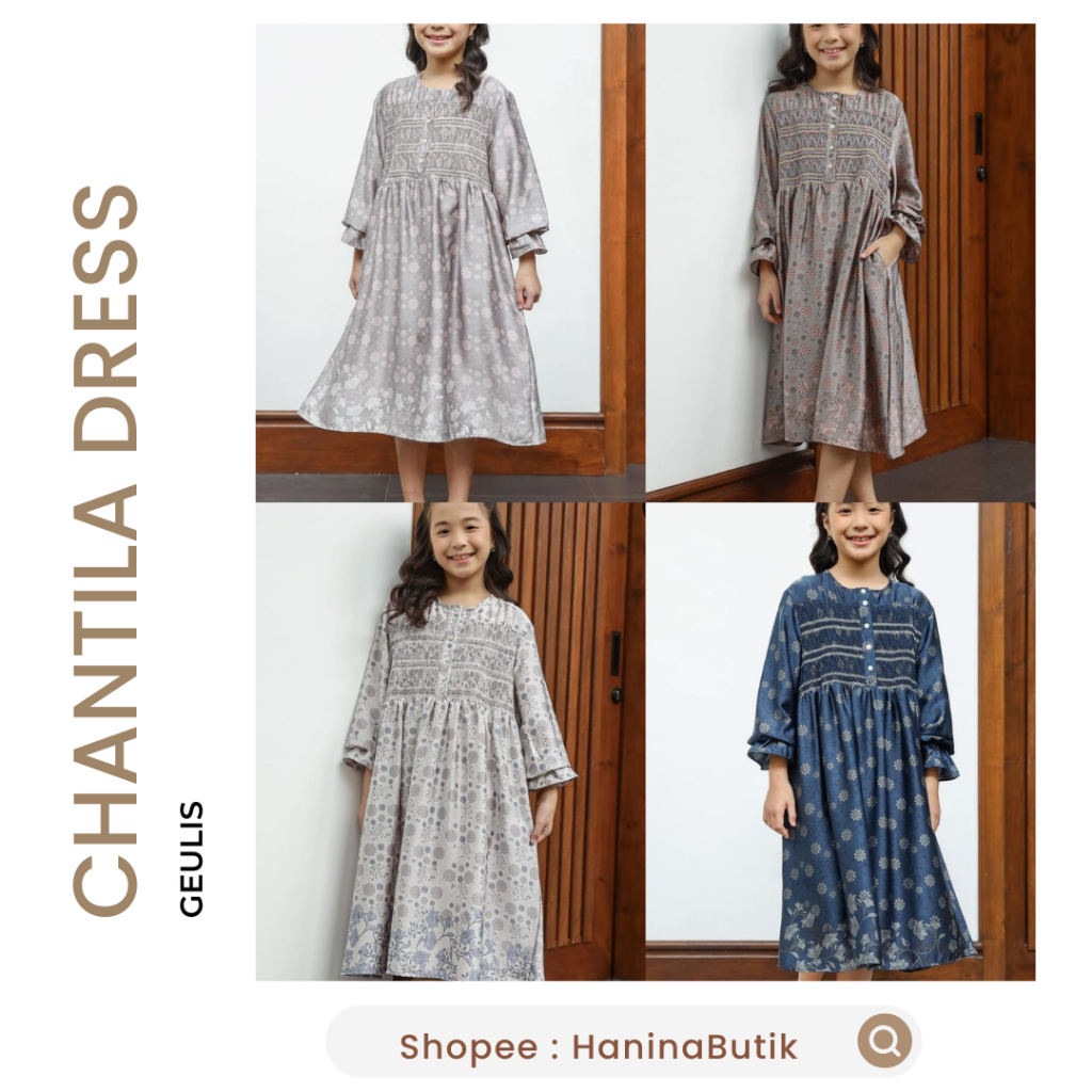Jual CHANTILA DRESS by GEULIS | DRESS ANAK RAYA SERIES GEULIS X MAIA ...