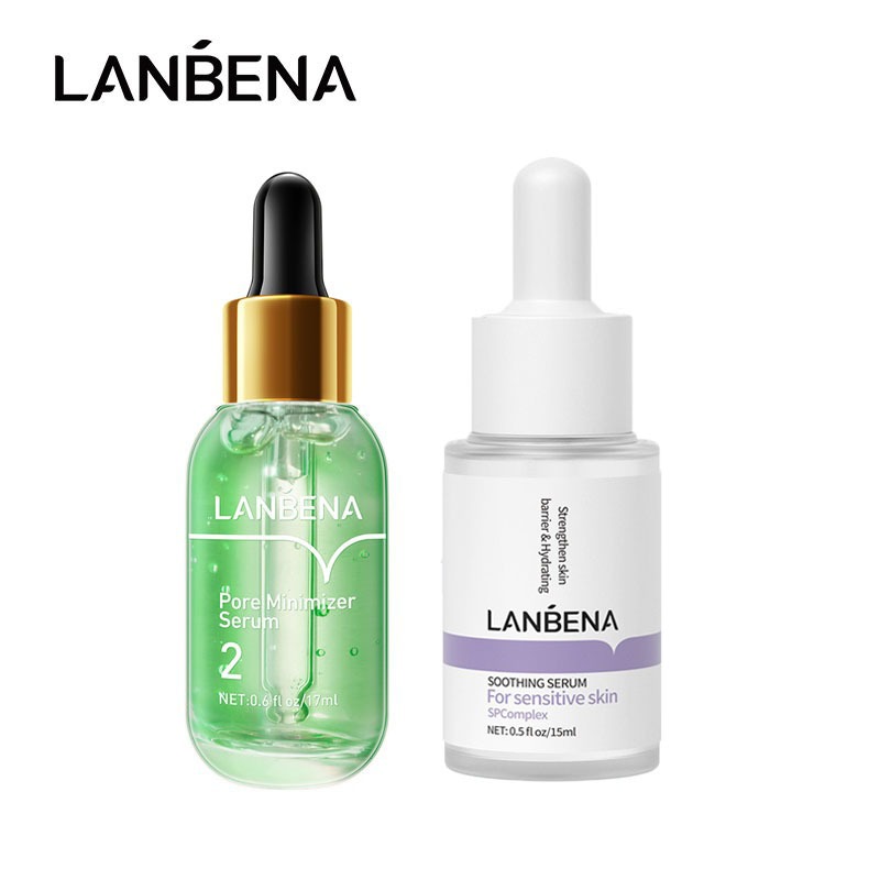 Jual [BPOM] LANBENA Serum Treatment A Skin Care Soothing Serum Essence ...