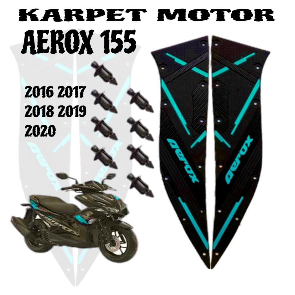 Jual Rpm Karpet Motor Yamaha Aerox Old Alas Kaki Aerox Pijakan Kaki ...