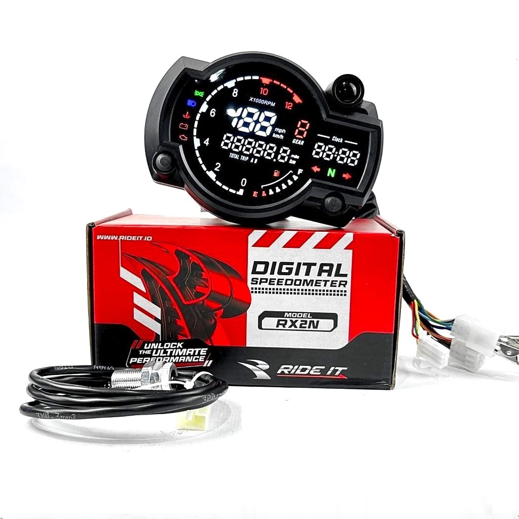 Jual Speedometer Spedo Spido Koso RX2 Import Digital Full Digital Ride ...
