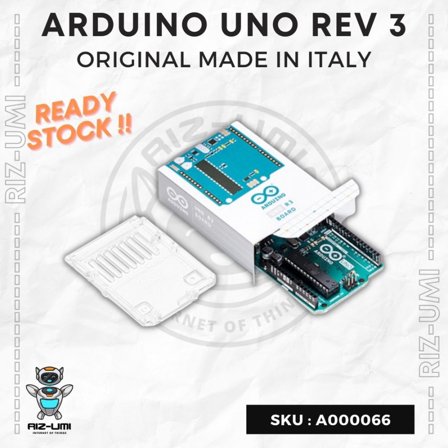 Jual Arduino Uno Rev 3 Original Made in Italy Diskon | Shopee Indonesia