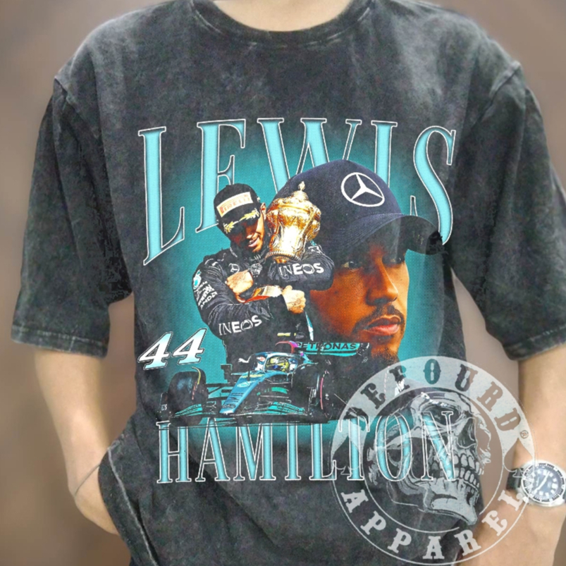Jual Kaos Sport LEWIS HAMILTON, LEWIS HAMILTON F1 Vintage Wash, Kaos F1 ...