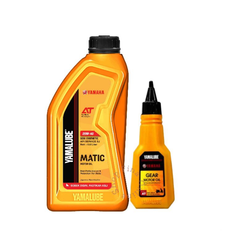 Jual Special Package Yamalube Matic 800ml & Gear 100ml Paket Spesial ...