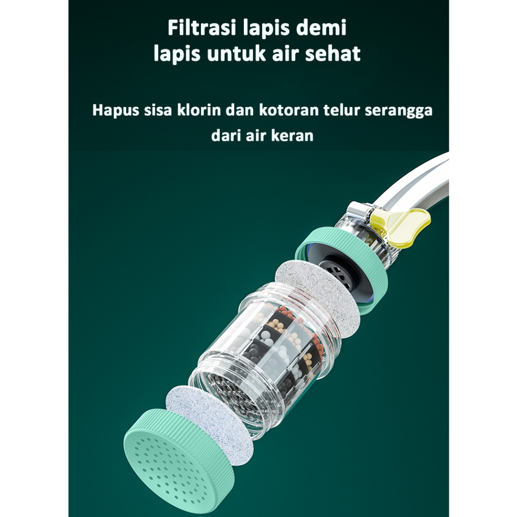 Jual Master Belanja Filter Air 6 Susun Batu Penyaring Air Keran Jernih ...