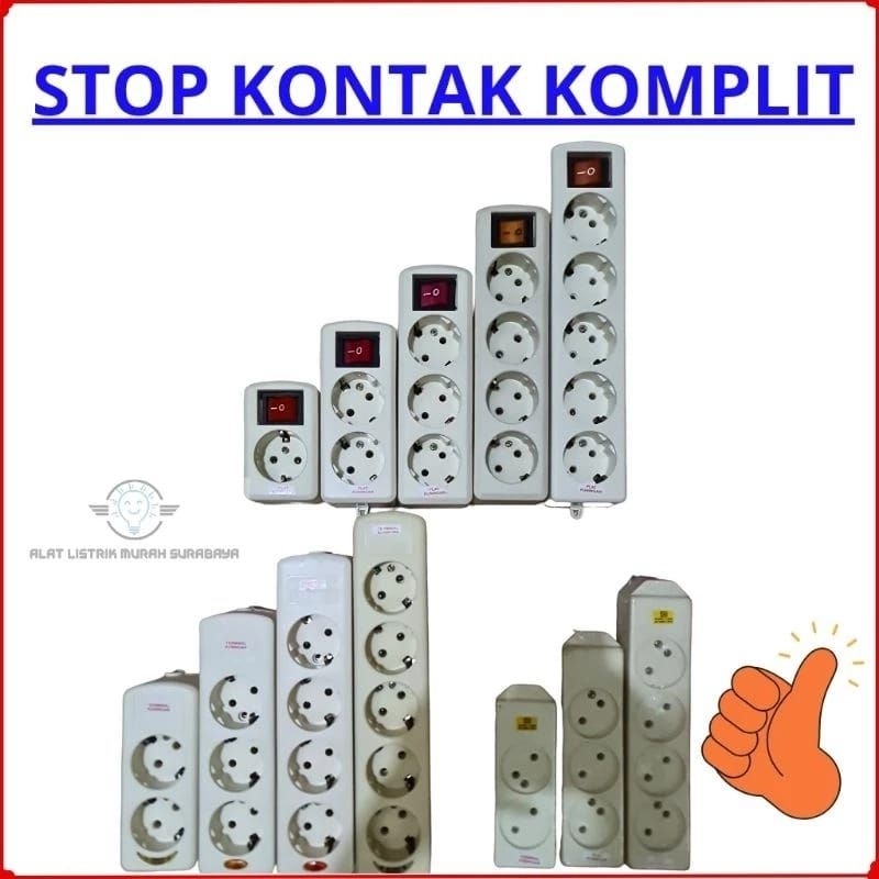 Jual DEXICON Stop Kontak Switch On Off tanpa Kabel | Shopee Indonesia