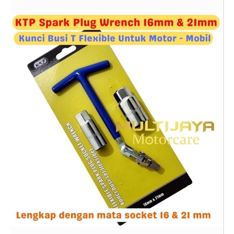 Jual Kunci Sock Busi Double Ukuran Mm Mm Flexible In Mobil