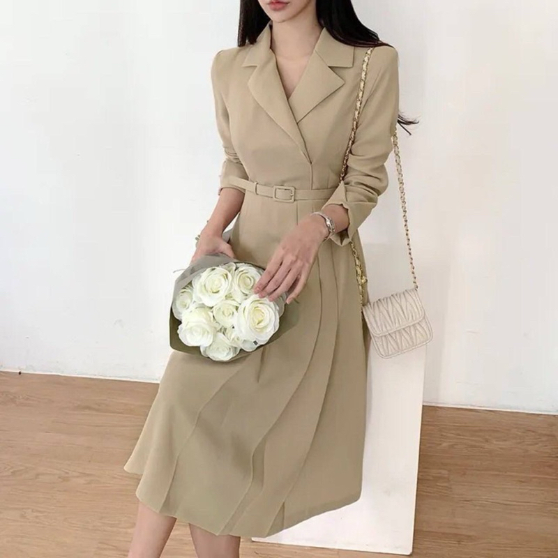 Jual Oyal Dress Belt Simple Basic Polos Korean Chic Minimalis Dinner ...