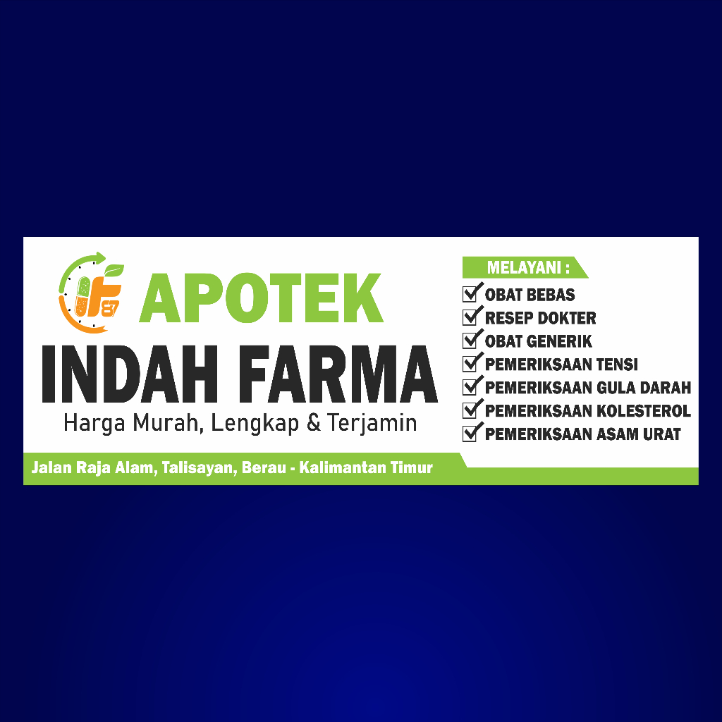 Jual Spanduk Banner Apotek / Toko Obat | Shopee Indonesia