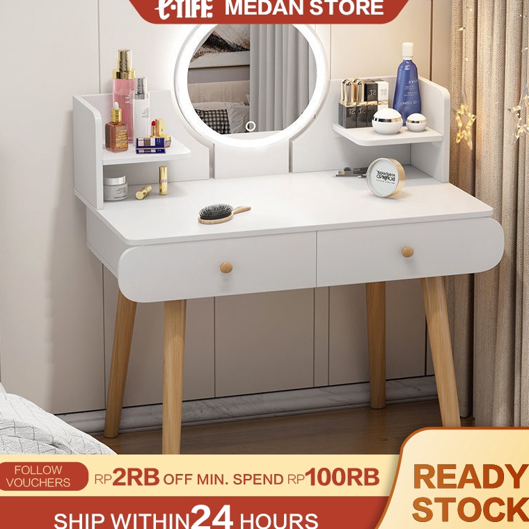 Jual TREN TERBARU etife Meja rias Meja Rias Aesthetic Meja Rias ...