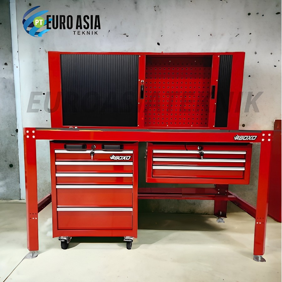 Jual Workbench Set Boxo Meja Kerja Satu Set Untuk Alat Berat / Workshop ...