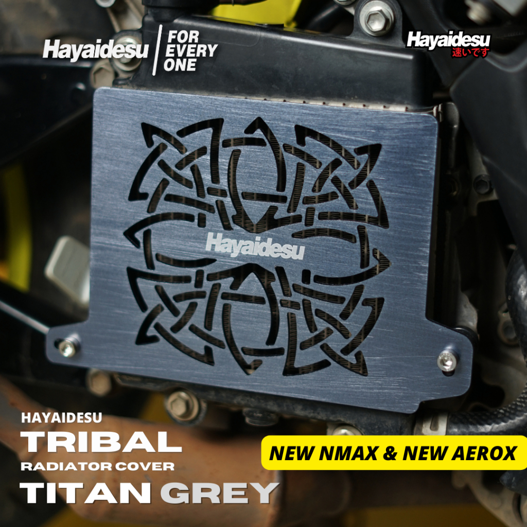 Jual HAYAIDESU RADIATOR COVER YAMAHA ANODIZE - NMAX OLD,NEW NMAX, NEW ...