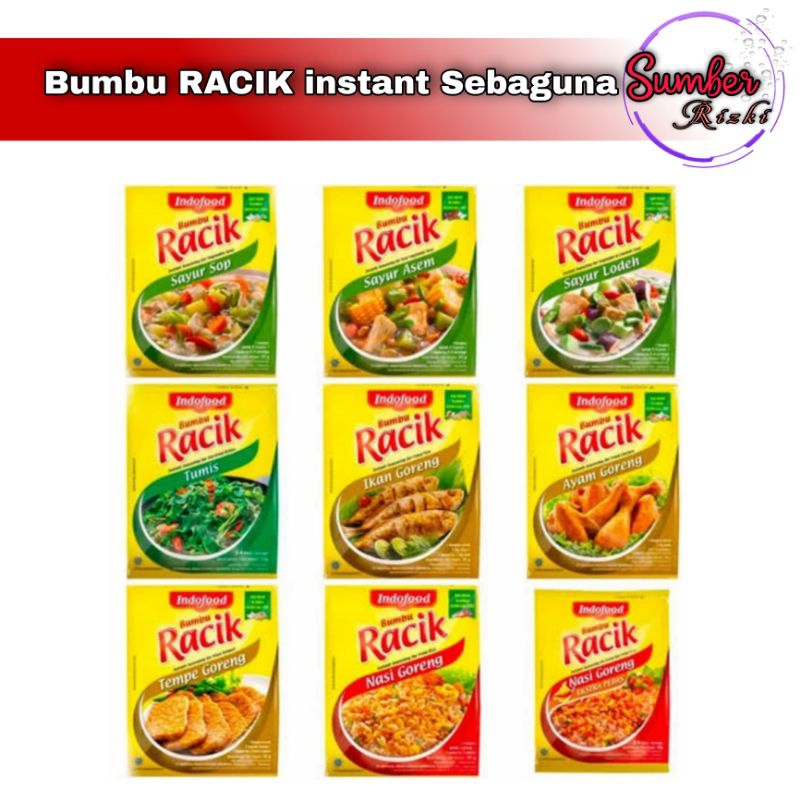 Jual Indofood Bumbu RACIK Instant Serbaguna | Shopee Indonesia